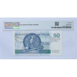 50 Złotych 2012, seria AB - PMG 66 EPQ