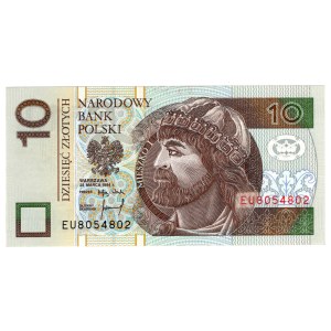 10 zlotých 1994, séria EU