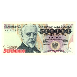 500 000 Złotych 1993, seria AA