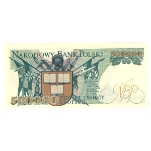 500 zlotych, 1990, AD Series