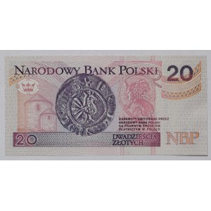 20 zlotých 1994, séria AA