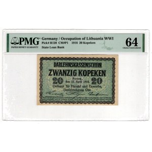 Poznań, 20 Kopiejek 1916 - PMG 64