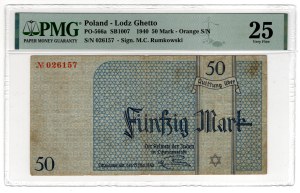 Getto w Łodzi, 50 Marek 1940 - PMG 25