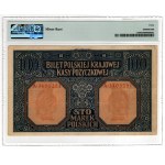 100 Polish Marks, 1916, General, Series A - PMG 40
