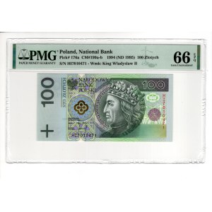 100 zlotych, 1994, HI Series - PMG 66 EPQ