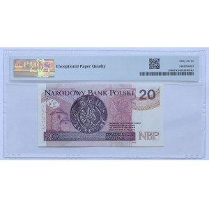 20 zlotych 2016, CE Series — Transitional Series — PMG 67 EPQ