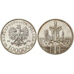 Poland, 100,000 zlotys, 1990, USA