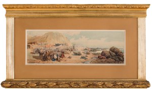 Wojciech Kossak (1856 Paryż - 1942 Kraków), Wybrzeże dalmatyńskie, 1872