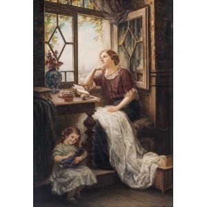 Ludwig Max Roth (1858 Hamburg–1952 Uetersen), By the Window