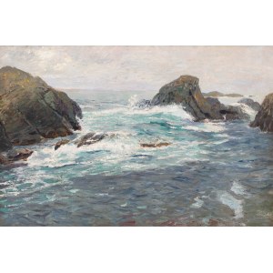 Unknown Artist (19th/20th century), Seascape with Rocks