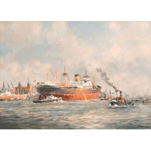 Unknown Artist (20th century), Port of Rotterdam