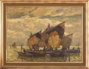 Ludwig Dill (1848 Gernsbach - 1940 Karlsruhe), Łodzie