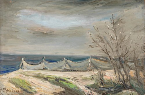 Stanisław Chlebowski (1890 Braniewo - 1969 Gdańsk), Sieci na plaży