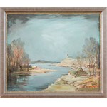 Marian Mokwa (1889 Malary - 1987 Sopot), Jezioro Wielewskie