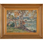 Abraham Neumann (1873, Sierpc – 1942, Kraków), Autumn Seascape