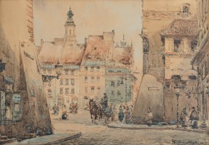 Władysław Chmieliński (1911 Warszawa - 1979 tamże), Rynek Starego Miasta