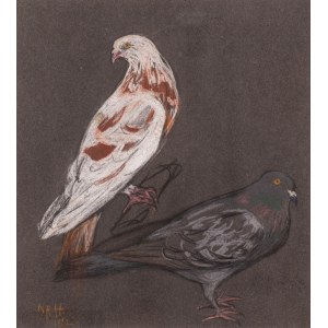 Nina Aleksandrovich (1888–1946, Pau, France), *Doves*, 1912
