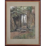 Marie Seeck (1861–1935), Landscape with a Gate, 1910