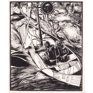 Ryszard Stryjec (1932, Lipniszki bei Lida – 1997, Danzig), „Die Schiffbrüchigen“, 1987
