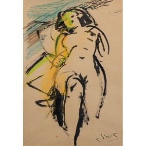 Ludwik Klimek (1912, Skoczów – 1992, Nice), Female Nude