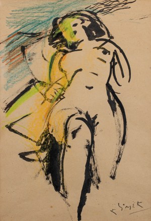 Ludwik Klimek (1912 Skoczów - 1992 Nicea), Akt kobiecy