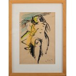 Ludwik Klimek (1912, Skoczów – 1992, Nice), Female Nude