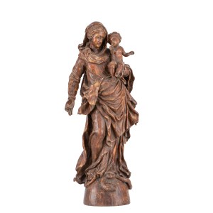 Statue of the Madonna and Child, Germany, 17th/18th century