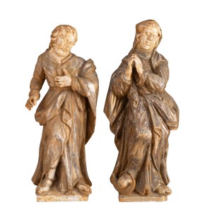 Statues of Mary and St. Joseph, 18th century