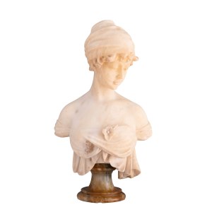 Unknown artist (19th/20th century), Bust of a Young Woman