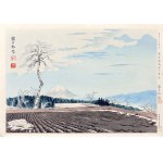 Tomikichirō Tokuriki (1902-2000), Wzgórza Fujimi, z serii: Trzydzieści sześć widoków Góry Fuji, wyd. pierwsze Uchida, Japonia, 1939/1940 r.