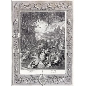 Bernard Picart (1673–1733), Hell, from the series *The Temple of the Muses*, published in Amsterdam, 1730/1733.