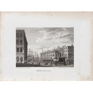 William Capon (1757-1827), John Walker (aktywny ok. 1780-1802), Billings-Gate. London, z serii: The Itinerant, wyd. John Walker, Londyn/Anglia, 1801 r.
