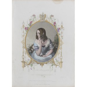 Edward Francis Finden (1791-1857), “L’alba della vita”, dalla serie: “Le bellezze di Moore”, edito a Londra/Inghilterra, 1853.