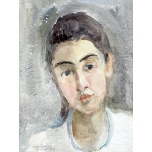 Irena Knothe (1904-1986), Portret młodej Bułgarki, 1971 r.