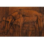 Zdzisław Beksiński (1929 Sanok - 2005 Varsavia), Figure animali, 1967