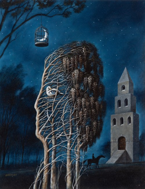 Rafał Olbiński (ur. 1943, Kielce), Glicynia, 1995/2010