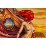 Jarosław Jaśnikowski (b. 1976), Her Gaze and His Gaze from the series Gaze (diptych), 2023
