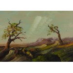 Henryk Kozakiewicz (1936 - 1985), Paysage, 1ère moitié du XXe siècle.