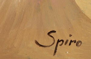Jerzy (Georges) Spiro (1909 Warszawa - 1994 Nicea), Krajobraz surrealistyczny, około 1939/1980