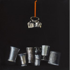 Ryszard Porębski (b. 1949), Red Ribbon, 2016
