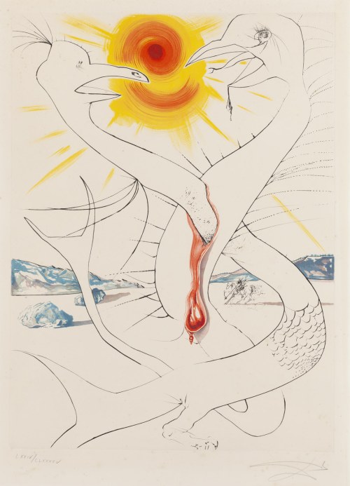Salvador Dalí (1904 Figueres - 1989 Figueres), Z cyklu 