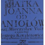 Waldemar Świerzy (1931, Katowice – 2013, Warsaw), Film poster: Mother Joanna of the Angels, 1970s