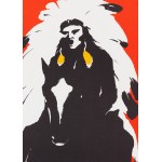 Danuta Bagińska-Andrejew, Affiche « Enlevé par les Indiens », 1980