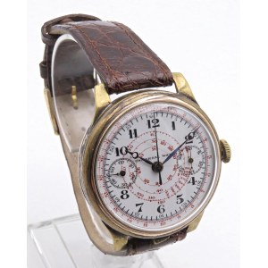 Watches - UNIVERSAL WATCH - Chronograph, single-button at the 12 o'clock position ...