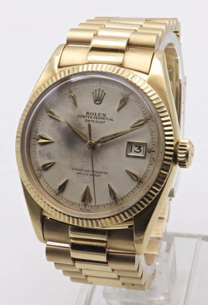 Watches - ROLEX - Date Just - Amtlich Geprüft, personalizzat...