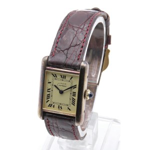 Watches - CARTIER - Tank Vermeil, Women's - Reference 3 085112....