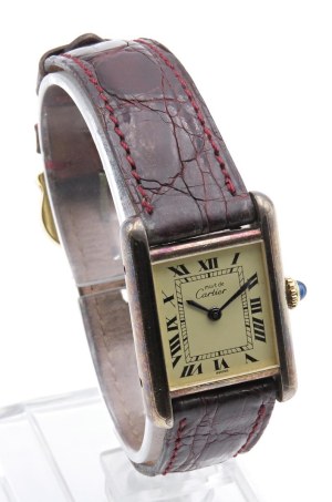 Watches - CARTIER - Tank vermeil, lady - Referenza 3 085112....