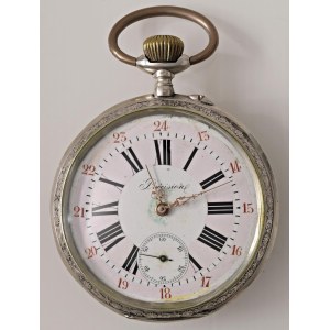 Watches - POCKET WATCH - Precision - Silver case with a dial...