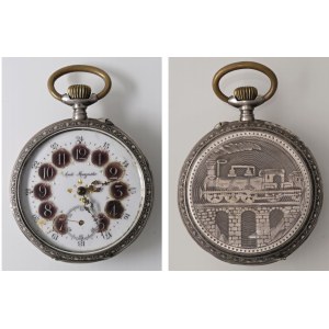 Watches - POCKET WATCH - Anonimo - Silver case with a fineness of...