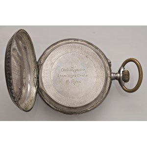 Watches - POCKET WATCH - Anonimo - Silver case with a fineness of...